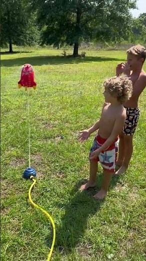The Amazing Backyard Water Toy: Rocket Sprinkler for Kids | Water Rocket Launcher Toy For Kids