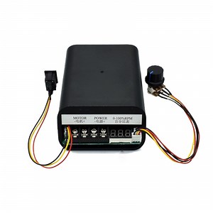 PWM dc motor speed controller max 60A CW CCW  digital display 0~100% adjustable drive module Input 10V~55V - AliExpress 13