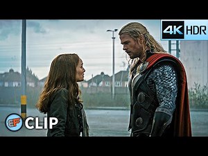 Jane Slaps Thor - "Where Were You" Scene | Thor The Dark World (2013) 4K HDR Movie Clip