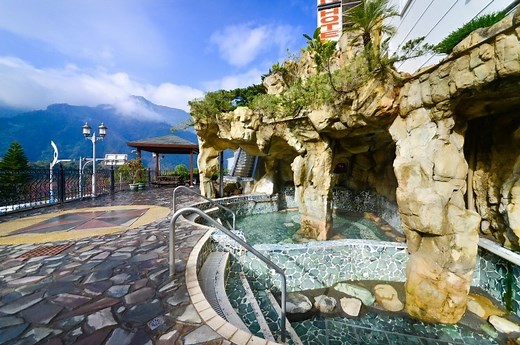 The Famous Dongpu Hot Spring Area in Taiwan