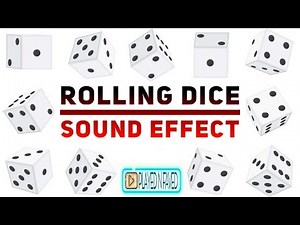 Rolling Dice Sound Effect / Dice Rolling Sound Effect / Sound Of Shaking Casino Dice / Royalty Free