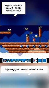Super Mario Bros 3 – World 2 Airship (NES) 🚀