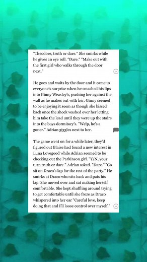 Draco Malfoy One-Shot Fanfic Experience