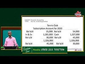 Revision Show - Financial Accounting - Not-For-Profit Organization