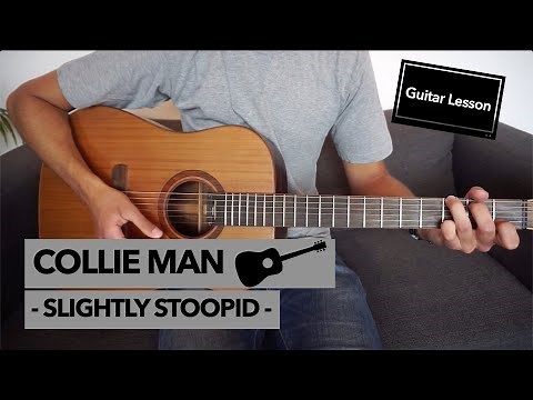 Collie Man - Slightly Stoopid // Guitar Lesson (CORRECT WAY) (Rhythm + Lead Guitar Tab)