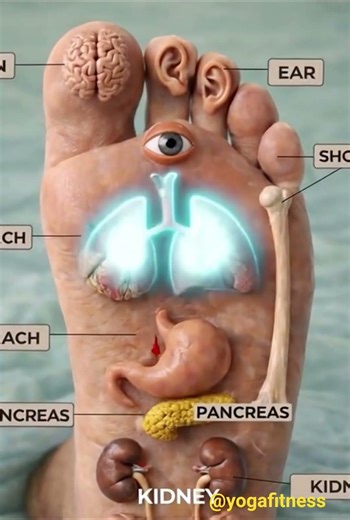 Foot Reflexology Map Explained | Heal Your Body Through Your Feet