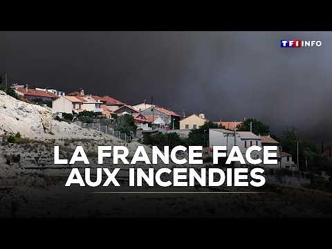 La France face aux incendies : page spéciale dans le JT de 20H｜TF1 INFO