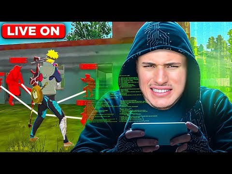 LIVE ON🔴 IMPRESSIONANDO ALEATÓRIOS NO MOBILE!🔥 FREE FIRE AO VIVO! JACKsx FF