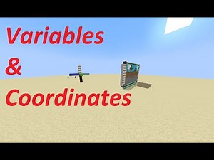 Variables and Coordinates | How to use Minecraft commands | Crash Course begginer to expert course |