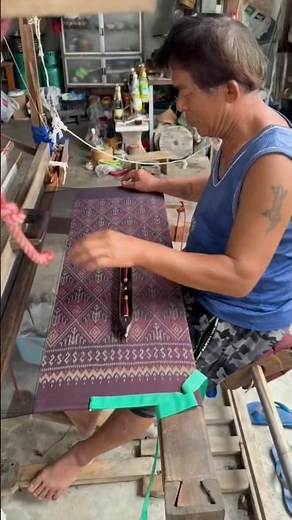 Amazing Handloom Weaving Process #handloomweaving #handloom #amazing #weaving
