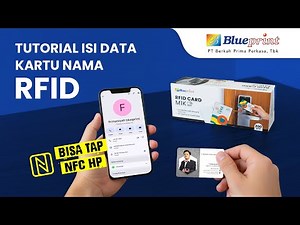 Tutorial: Fill in RFID Blueprint Business Card Data Directly by Tapping NFC from Your Phone | BPV...