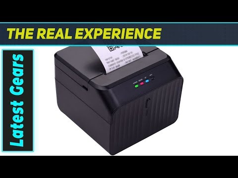 Desktop 58mm Thermal Receipt Printer: Your Go-To for Fast, Inkless Printing!