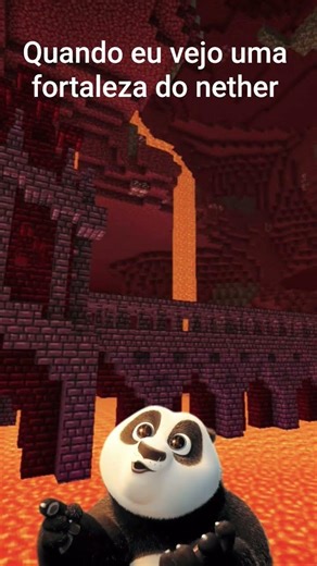 quando vejo a fortaleza do nether #youtube #youtuber #minecraft #fortaleza