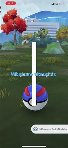 Catching shiny diglett Pokémon go