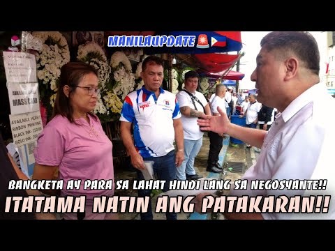 KAILANGAN MAYDAANAN ANG TAONG BAYAN DITO!!NON NEGOTIABLE ANG BANGKETA!!HAWKERS Clearing Operation🚨