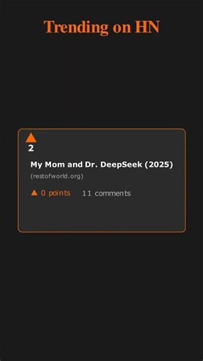 Trending on Hacker News - Jan 29, 2026 #Shorts