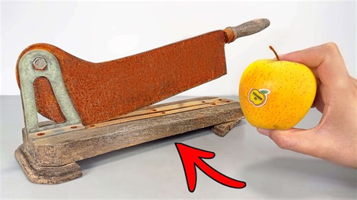 I restored the world's sharpest French guillotine