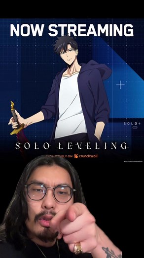 The wait is finally over ‼️ Solo Leveling is now streaming on Crunchyroll 🔥 #sololeveling #newanime #nowstreaming #crunchyroll #sololevelinganime