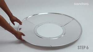 Nexgrill Sundara 48,000 BTU Bronze Propane Standing Patio Heater with Wheels 920-0079E