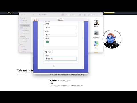 Floatcam - a floating camera for any screen recorder