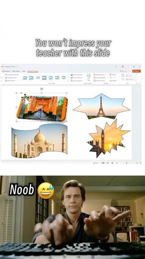 Make Your Image Slides Look More Designed Like This❤️#powerpoint #presentation #animation