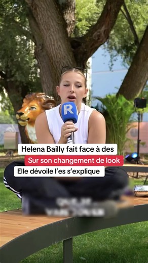 Helena Bailly répond aux critiques sur son nouveau look