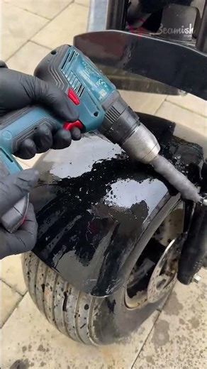 Remove scratches from your motorcycle! #easy #motorcycle #scratches #remove #trick