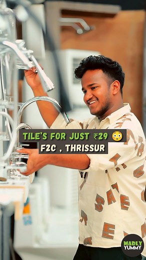 MadlyYummy on Instagram: "₹29 tiles  full video കാണു ❤️ @f2ctiles_ , thrissur F2C Tile & Bath Company, Thrissur. Call : 62827 90765 #madlyyummy"