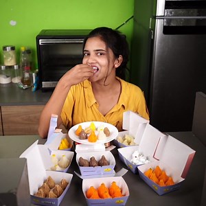 366K views · 3.8K reactions | 10 diffrent type of modak and its too yummm... #modak #trending #testymodak #modakrecipe | Akanksha & Bhushan | Facebook