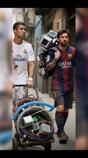 Ronaldo and Messi friend sipe #ai #short