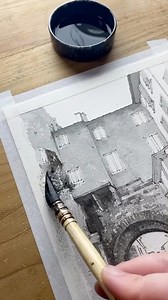 Urban Sketching with a Calligraphy Brush Pen? (Game-Changer! 🖋️) (By jimmywongstudio) … #videosaur #calligraphy #brush #sketch #urban #drawing #render | Design Build powered by designosaur