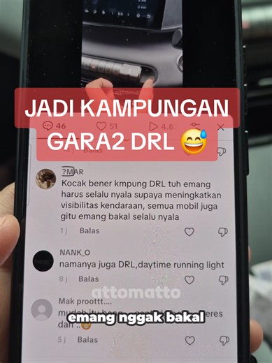 Cara Mematikan DRL pada Mobil Listrik Atto 1
