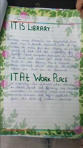 class 9 it project file term2 / information technology project file kaise banaye | how to make IT