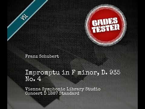 VSL Studio Concert D 1887 Standard (Schubert, Impromptu No. 4, D.935)