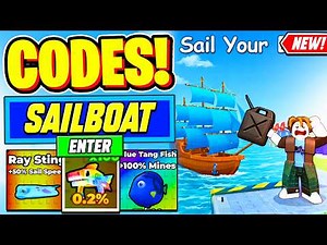 ⚠️New⚠️ ALL WORKING CODES For Sail Your Boat 2026 - Roblox Sail Your Boat Codes