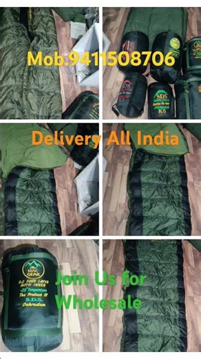 “Top Military-Grade –10 to –40°C Sleeping Bags | For Army, BSF, ITBP, CISF & SSB Duties”