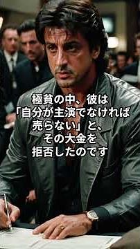 [1-Minute Biographies] The Miracle of Sylvester Stallone: The Man Who Rose from Rock Bottom