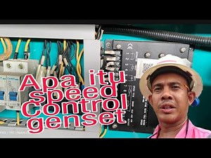 Speed ​​Control / electric governor function on the generator