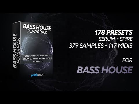 Bass House Power Pack (178 Presets, 379 Samples, 117 MIDI Files)