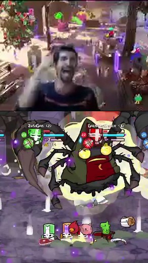 Castle Crashers final boss #gamer #gaming #twitch #coop #castlecrashers