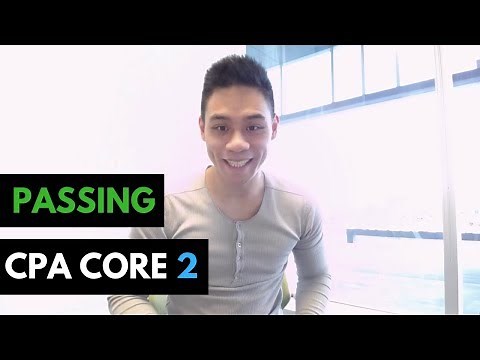 How I PASSED CPA Core 2