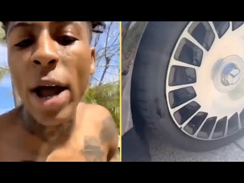 NBA Youngboy Goes Off On Floyd Mayweather Daughter Slashing His Tires