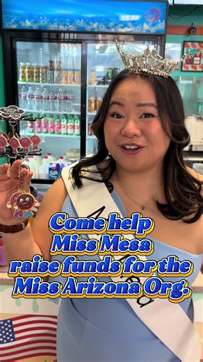 Today is the day! February 14th! The day we give 15% back to the Miss Arizona Organization on every purchase made that mentions Miss Mesa. Come suppprt the cause. Hours 6am to 5pm. #DesertDonuts #fundraiser #missmesa #missarizona #donuts