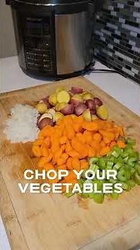 How to make chicken stew in the pressure cooker/instant pot ( Easy )