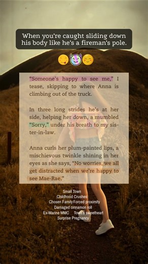 when you're caught sliding down his body like he's a fireman's pole 🧁🧁