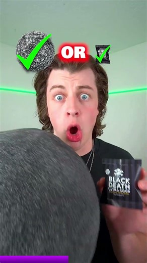 LukeDidThat Eats Huge SOUR CANDY #shorts