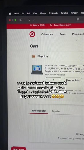 Valentine's Day Laptop Deals at Target