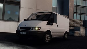 ETS 2 Ford Transit MK6 Mod for 1.57 | trzpro mods