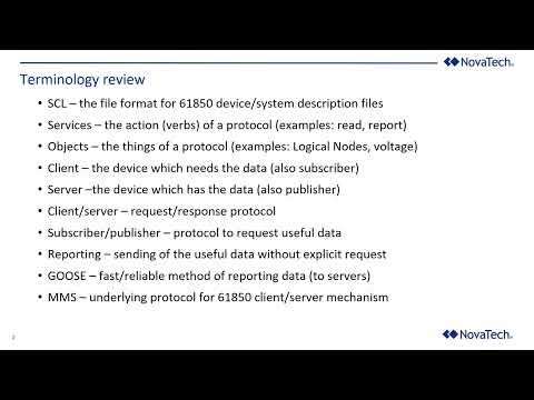 EXPERT MODE: Advanced IEC 61850 | NovaTech Automation