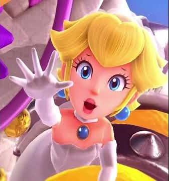 Princess Peach Screaming